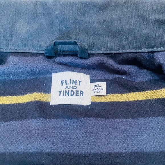 Flint and Tinder Waxed Trucker Jacket Mens XL - Picture 8 of 11